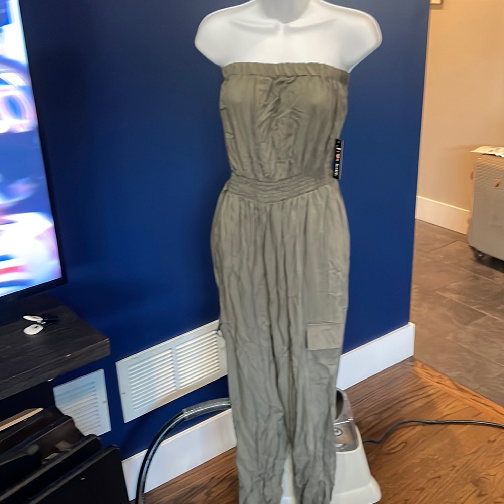 NWT cargo pocket jumpsuit